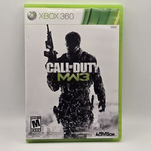 Xbox 360 Call Of Duty Modern Warfare 3 Video Game With Manual and Case